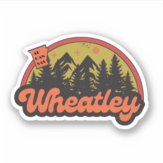 Wheatley, Arkansas Autocollant (Devant)