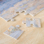 Wheatstacks, Sneeuweffect, Ochtend, door Claude Mo Legpuzzel (Zijkant)