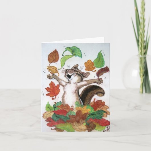 WHEEEE ....... WELKE PRET!! NOTECARD KAART (Voorkant)