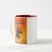 WHEEEEE! TWEEKLEURIGE KOFFIEMOK (Voorkant links)