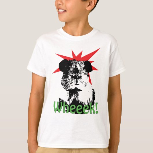 Wheeek. T-shirt (Voorkant)