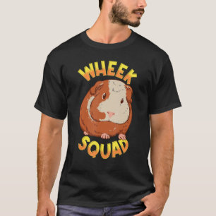 Wheek Squad Guinee Hamster Pet Rodent Hamsters T-shirt