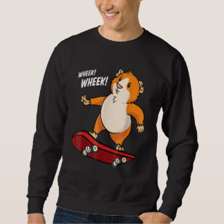 Wheek Wheek Cavia Skateboard Skateboarder Trui