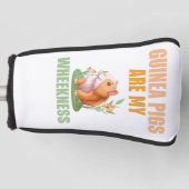 Wheekness Golf Club Hoesje Golfheadcover (Voorkant)