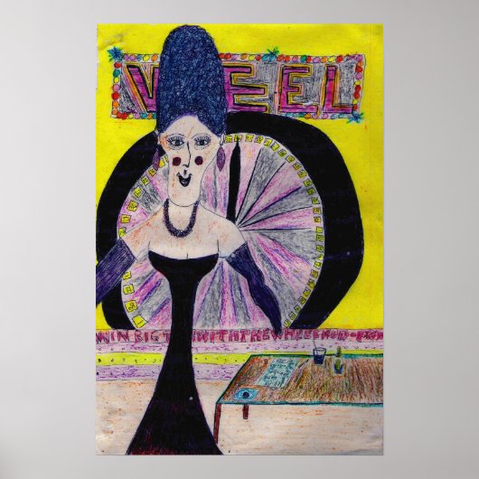 Wheel Lady Poster (Voorkant)