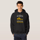 Wheel Loader Construction Site Construction Worker Hoodie (Voorkant volledig)