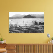 Wheeler, Oregon Nehalem Bay & Neah-Kah-Nie Canvas Afdruk (Insitu (Woonkamer))