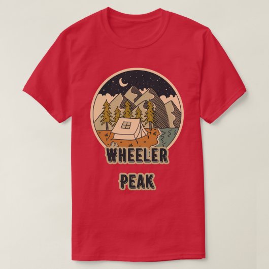 Wheeler Peak T-shirt (Design voorkant)