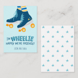 Wheelie Valentijnskaart Notitiekaartje