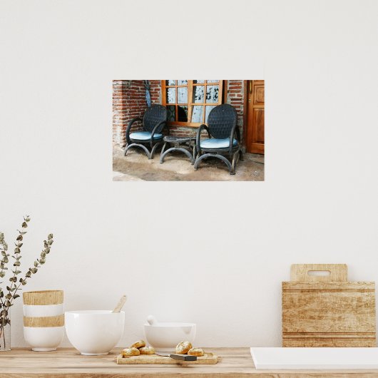 Wheelschair Poster (Keuken)