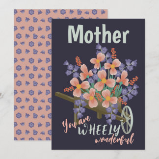  "WHEELY wonderbaarlijk" - Wenskaart Feestdagenkaart