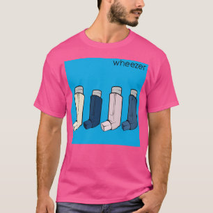 Wheezer Blue Album (Weezer But They're Astma Puff) T-shirt