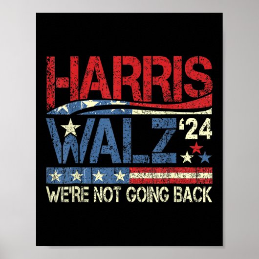 Wheimer 2024 Kamala Harris 2024 Tim W 2024 USA FLA Poster (Voorkant)