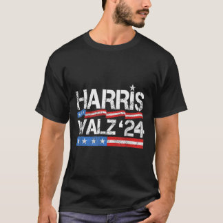 Wheimer 2024 Retro Verkiezing Kamala Harris Tim W T-shirt