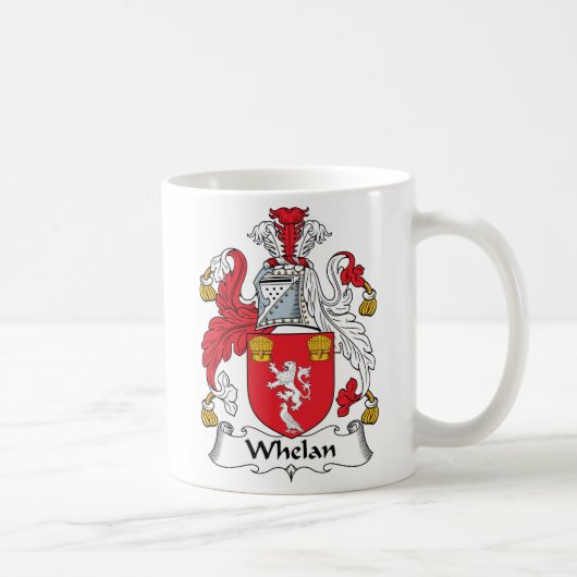 Whelan Family Crest Koffiemok (Rechts)
