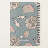 Whelk Shells Illustrated Yearly Custom Planner (Achterkant)