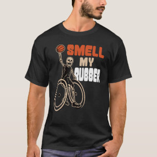 Whellie Handicap Punt Speler Rolstoel Basketbal T-shirt