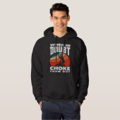 When Doubt Choke Them Out Karate Jiu Jitsu  1 Hoodie (Voorkant volledig)