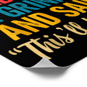 When God Made Me He Grinned And Said This'll Be Fu Poster (Hoek)