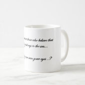 when I see your beautiful eyes Coffee Mug (Devant droit)