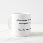 when I see your beautiful eyes Coffee Mug (Devant gauche)