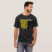 When in Doubt Drink a Stout Beer Drinking Bar IPA  T-shirt (Voorkant volledig)