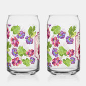 'When Life Gives You Grapes, Make Wine': Chic Blikvorm Glas (Voorkant)