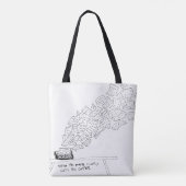 When the Muse Finally Gets Her Coffee Draagtas (Achterkant)