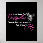 When Thought Her Life Was Over She Began To Fly  Poster (Voorkant)