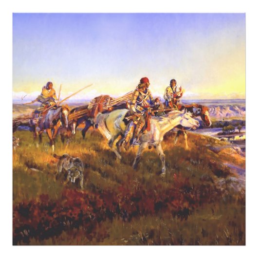 "When White Mannen Turn Red" (Als witte  rood word Foto Afdruk (Voorkant)