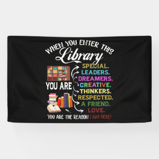 When You Enter This Library Reading Book Worms Spandoek