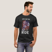 When You Ride Motorcycle T-shirt (Voorkant volledig)