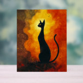 Where curiosity meets the cosmos. acryl bord (Neutraal)