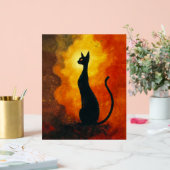 Where curiosity meets the cosmos. acryl bord (Huwelijk)