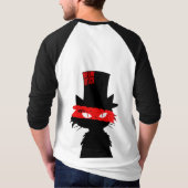 Where curiosity meets the cosmos. t-shirt (Achterkant)