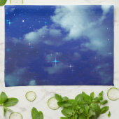 Where Dreams Reside Kitchen Towel | Starry Night  Theedoek (Gevouwen)