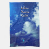 Where Dreams Reside Kitchen Towel | Starry Night  Theedoek (Verticaal)