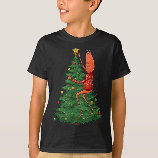 Where Is Jimbo James Marcus The Worm Christmas  T-shirt (Voorkant)
