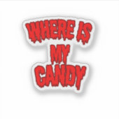 Where Is My Candy Sticker – Bold & Fun 🍬💥 (Devant)