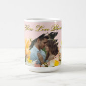 Where Love Blooms Mug | Spring Romance Photo Mug Koffiemok (Center)