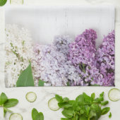 Where Love Grows Kitchen Towel | Lilac Spring Tea  Theedoek (Gevouwen)