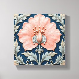 Where Pink Meets Blue Canvas Afdruk