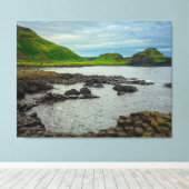 Where Stone Meets Legend Canvas Afdruk (Insitu (Houten vloer))