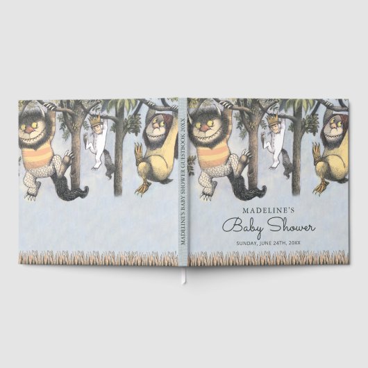 Where the Wild Things Are Baby Shower Gastenboek (Volledig)