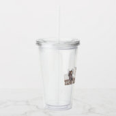 Where the Wild Things Are Characters on Logo Acryl Drinkbeker (Rechts)