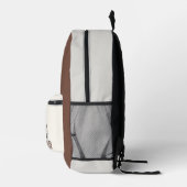 Where the Wild Things Are Characters on Logo Bedrukte Rugzak (Rechts)