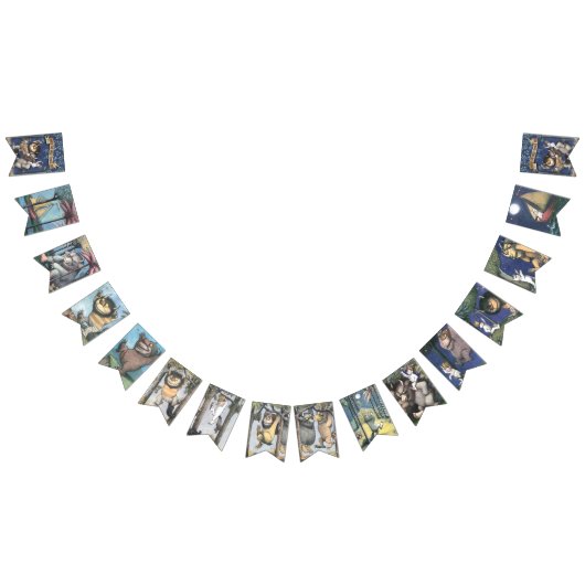 Where the Wild Things Are Illustrated Vlaggetjes (Alle)