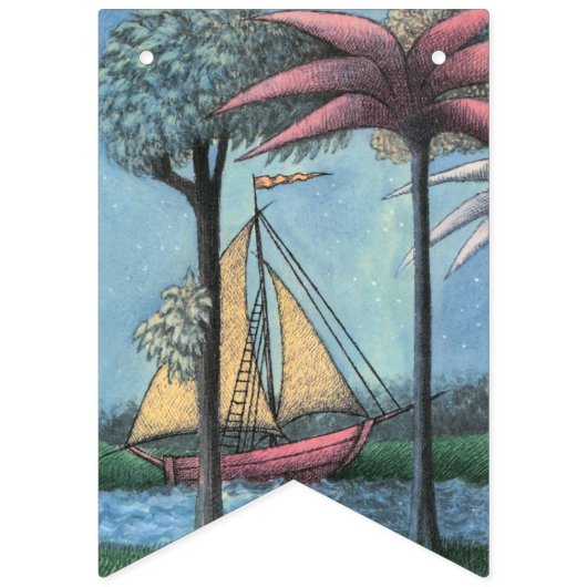 Where the Wild Things Are Illustrated Vlaggetjes (Tweede vlag)