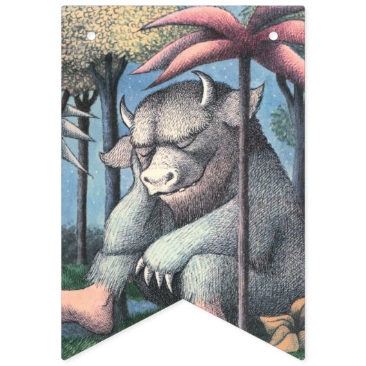Where the Wild Things Are Illustrated Vlaggetjes (Derde vlag)