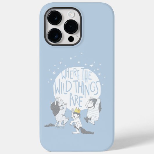 Where The Wild Things Are | Maan & Sterren Case-Mate iPhone Case (Achterkant)